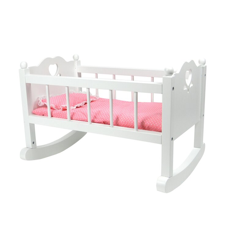 Baby doll hotsell wooden cot